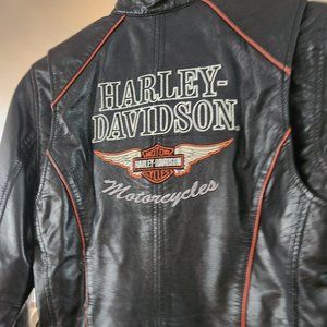 Harley Davidson Women's Leather Riding Jacket